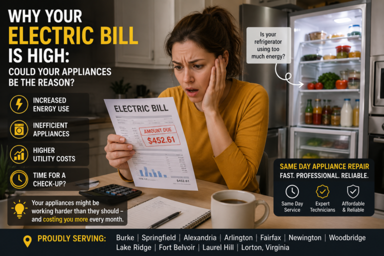 professional refrigerator repair Alexandria va