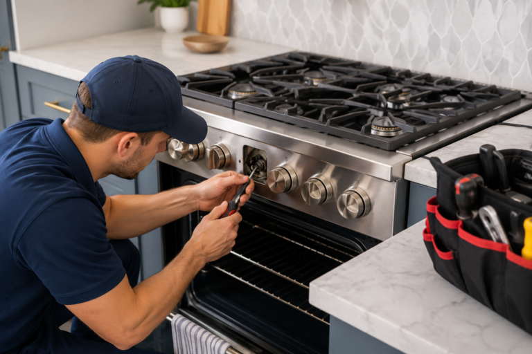stove and oven repair services throughout Arlington, Burke,