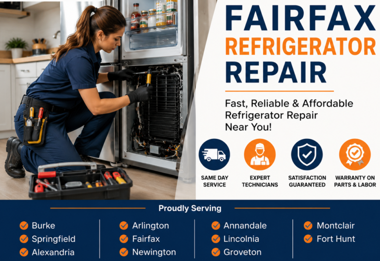 Fairfax Refrigerator Repair - Reliable Local Service & Same-Day Help