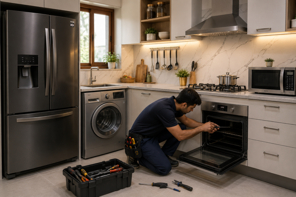 professional appliance repair services in Lorton, Virginia,